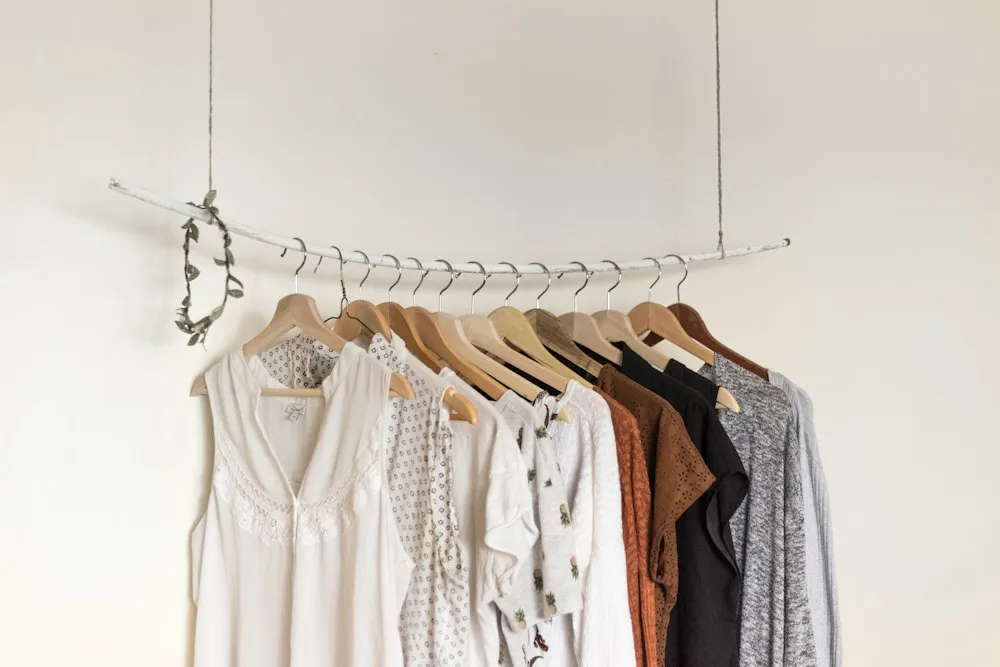 Clothing styled for product presentation