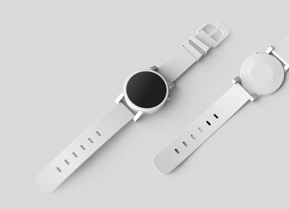 Watch styled for product photography